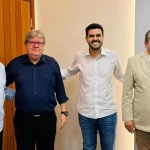 Prefeito Itamar Moreira foi recebido em audiência pelo governador João Azevedo